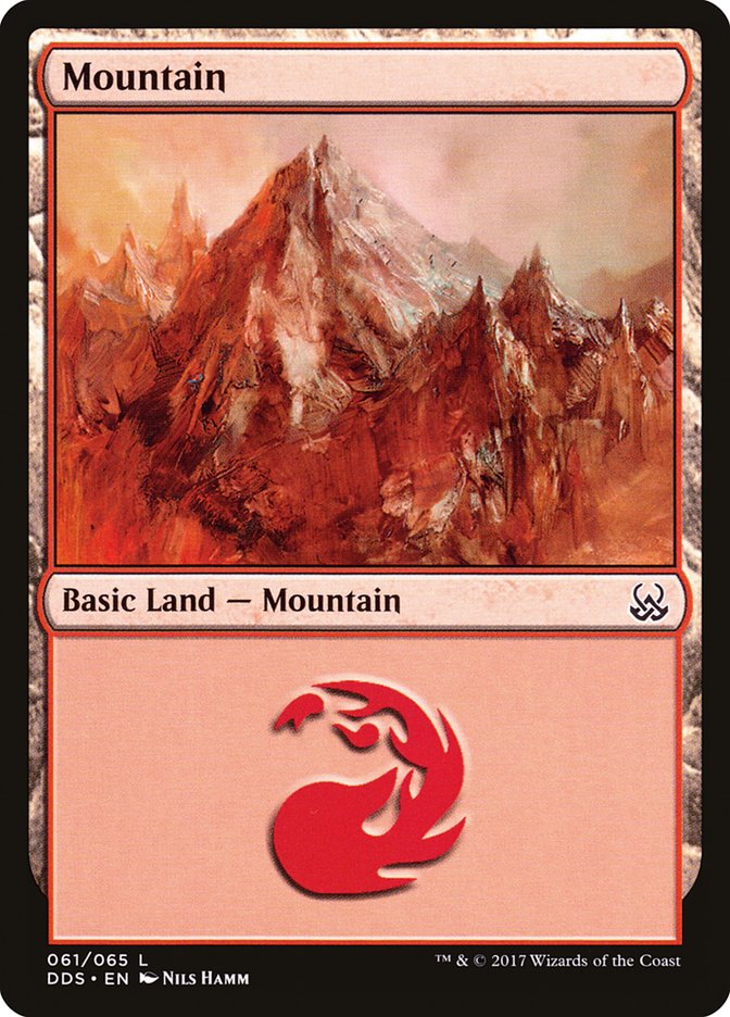 Mountain (61) [Duel Decks: Mind vs. Might] | Kessel Run Games Inc. 