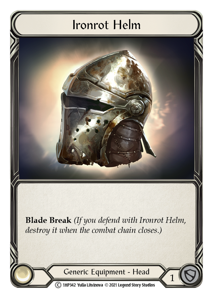 Ironrot Helm [1HP342] (History Pack 1) | Kessel Run Games Inc. 