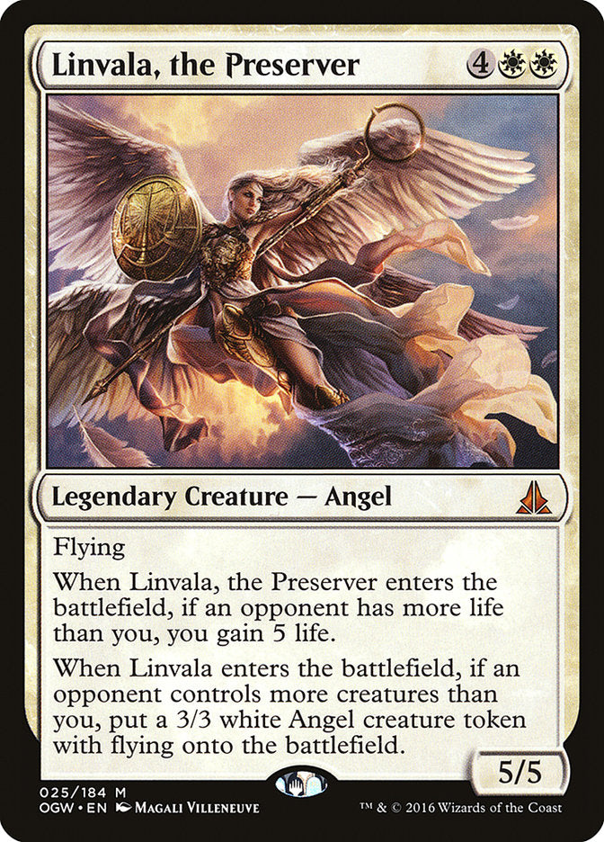 Linvala, the Preserver [Oath of the Gatewatch] | Kessel Run Games Inc. 