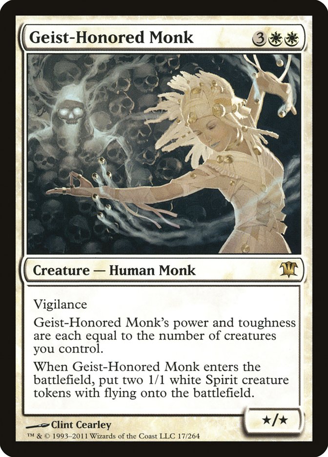 Geist-Honored Monk [Innistrad] | Kessel Run Games Inc. 