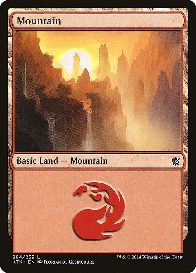 Mountain (264) [Khans of Tarkir] | Kessel Run Games Inc. 