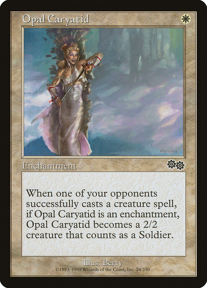 Opal Caryatid [Urza's Saga] | Kessel Run Games Inc. 