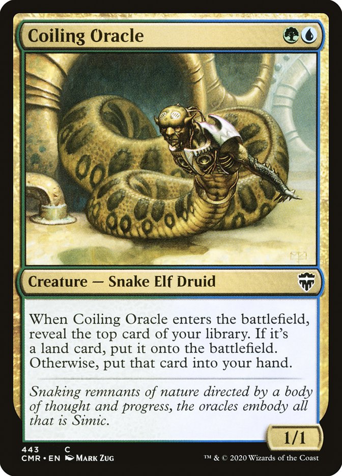 Coiling Oracle [Commander Legends] | Kessel Run Games Inc. 