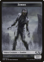 Dragon (001) // Zombie Double-Sided Token [Game Night 2019 Tokens] | Kessel Run Games Inc. 
