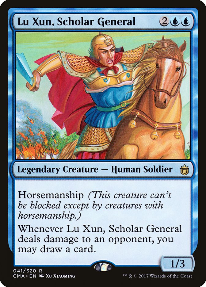 Lu Xun, Scholar General [Commander Anthology] | Kessel Run Games Inc. 