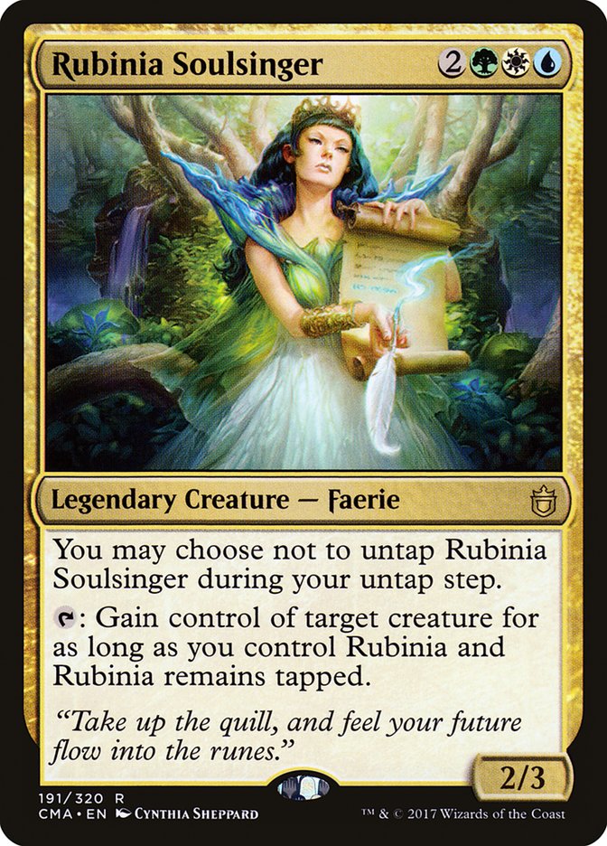 Rubinia Soulsinger [Commander Anthology] | Kessel Run Games Inc. 