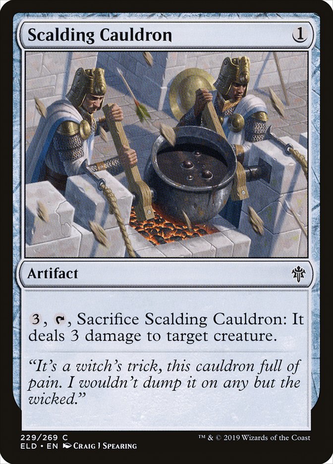 Scalding Cauldron [Throne of Eldraine] | Kessel Run Games Inc. 