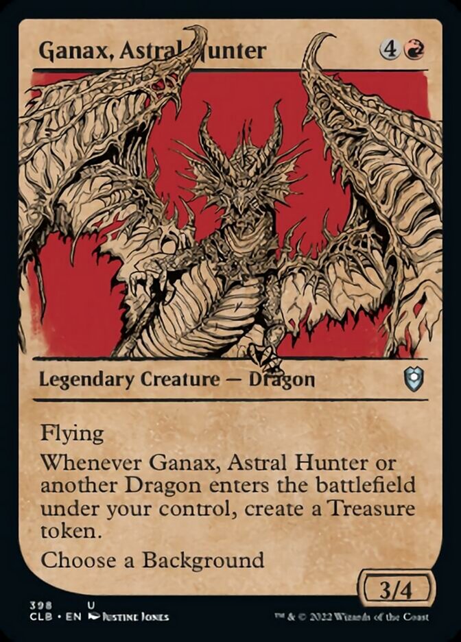 Ganax, Astral Hunter (Showcase) [Commander Legends: Battle for Baldur's Gate] | Kessel Run Games Inc. 