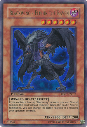 Blackwing - Elphin the Raven [RGBT-EN013] Ultra Rare | Kessel Run Games Inc. 