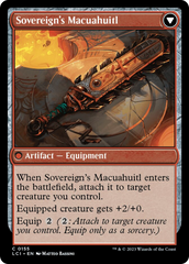 Idol of the Deep King // Sovereign's Macuahuitl [The Lost Caverns of Ixalan] | Kessel Run Games Inc. 