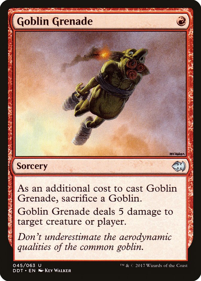 Goblin Grenade [Duel Decks: Merfolk vs. Goblins] | Kessel Run Games Inc. 
