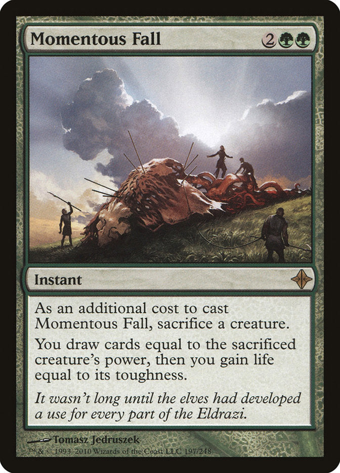 Momentous Fall [Rise of the Eldrazi] | Kessel Run Games Inc. 