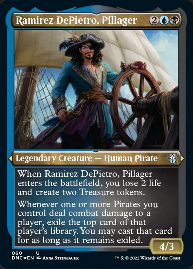 Ramirez DePietro, Pillager (Foil Etched) [Dominaria United Commander] | Kessel Run Games Inc. 