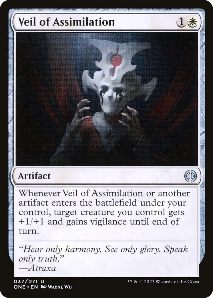 Veil of Assimilation [Phyrexia: All Will Be One] | Kessel Run Games Inc. 