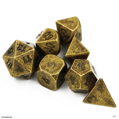 7 PC Polyhedral Metal Dice Sets | Kessel Run Games Inc. 