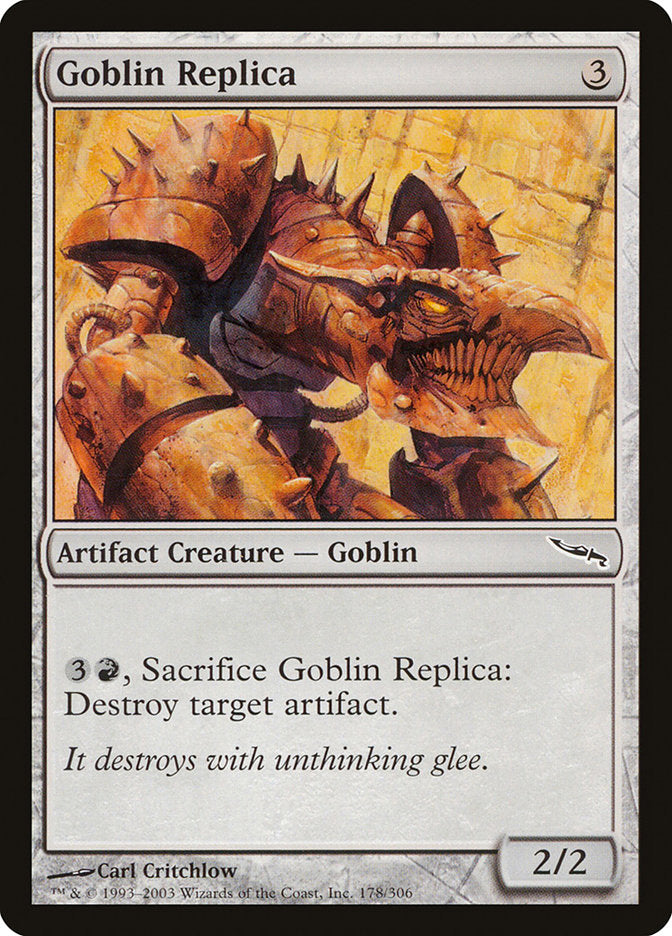 Goblin Replica [Mirrodin] | Kessel Run Games Inc. 