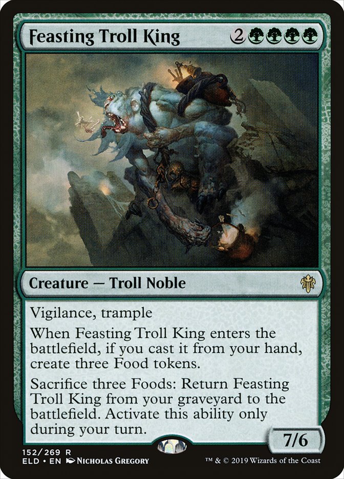 Feasting Troll King [Throne of Eldraine] | Kessel Run Games Inc. 