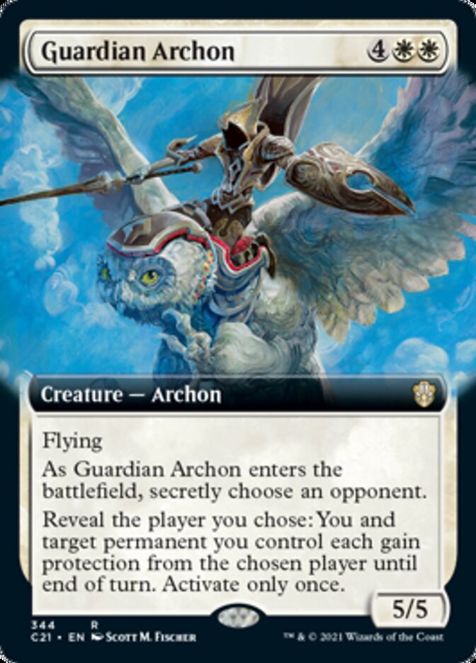 Guardian Archon (Extended Art) [Commander 2021] | Kessel Run Games Inc. 