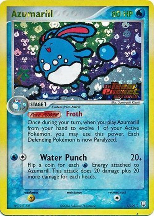 Azumarill (1/109) (Stamped) [EX: Team Rocket Returns] | Kessel Run Games Inc. 