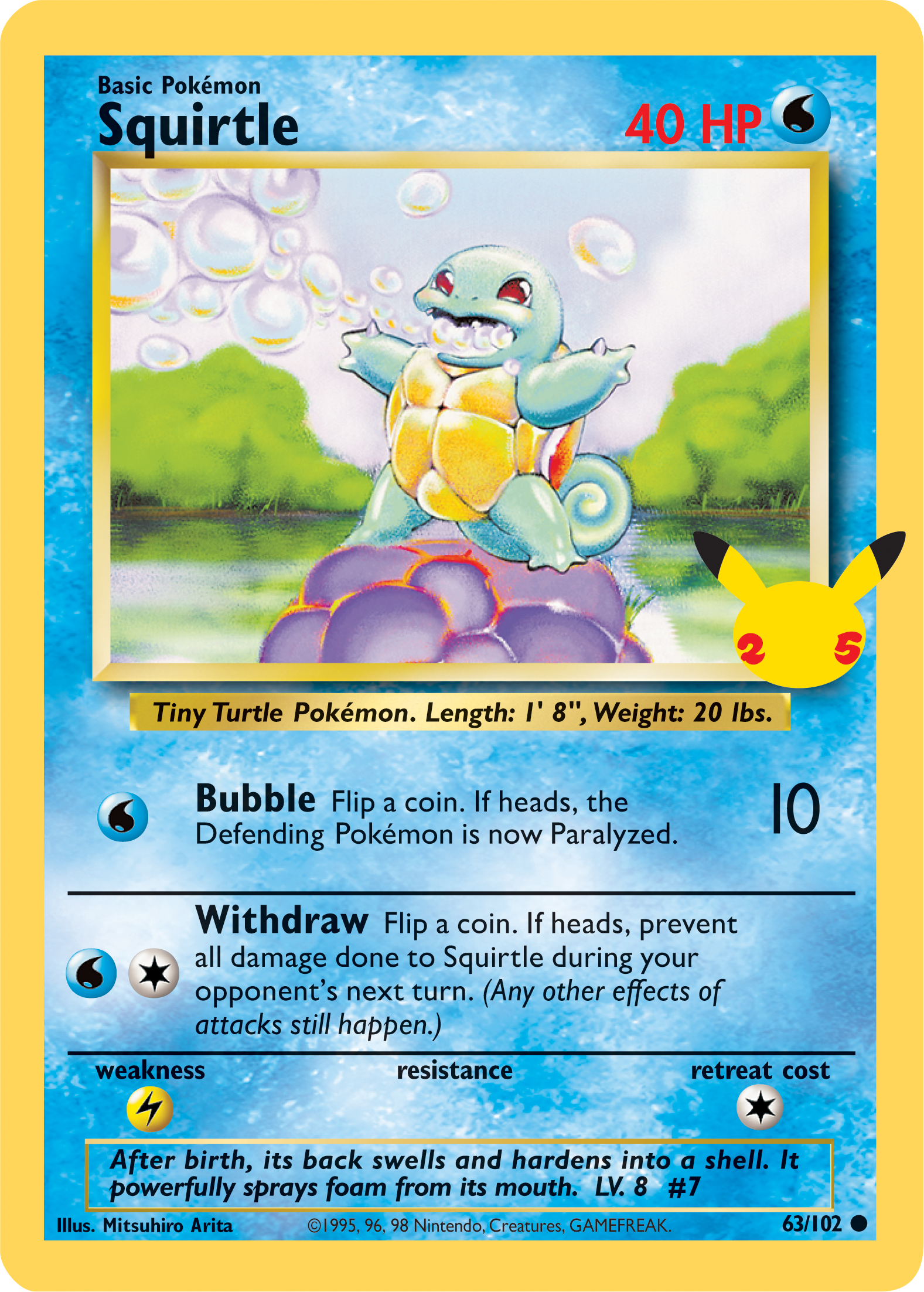 Squirtle (63/102) [First Partner Pack] | Kessel Run Games Inc. 