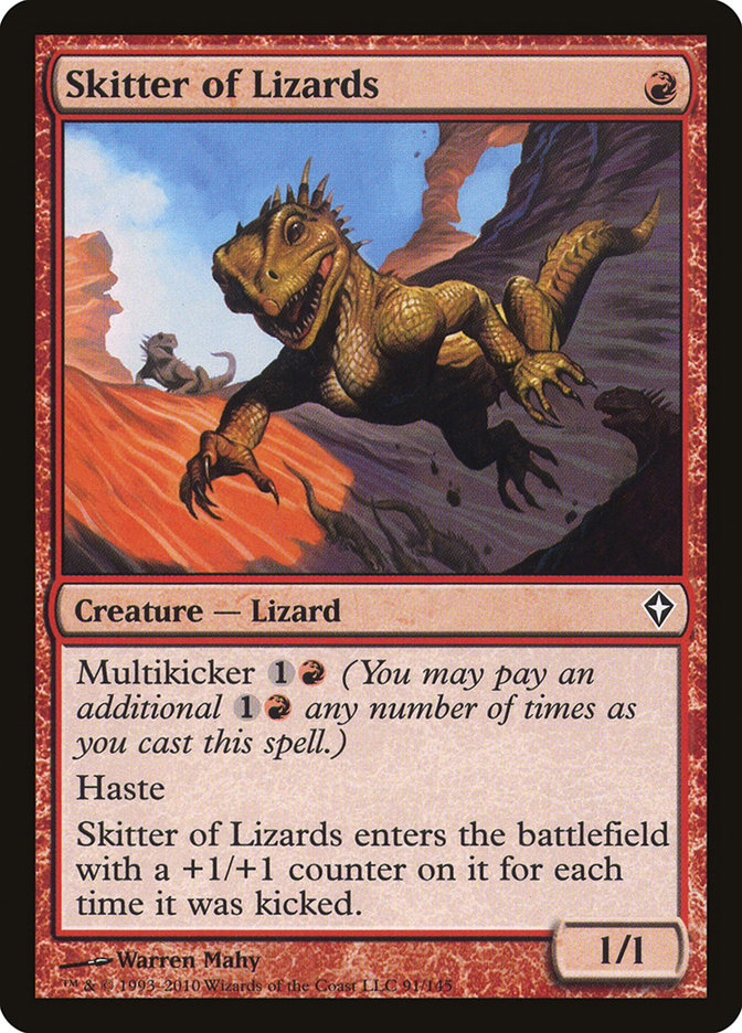 Skitter of Lizards [Worldwake] | Kessel Run Games Inc. 