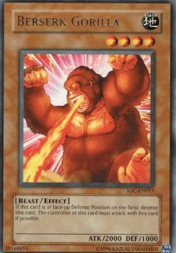 Berserk Gorilla [IOC-EN013] Rare | Kessel Run Games Inc. 