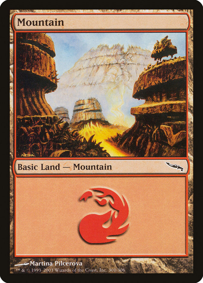 Mountain (301) [Mirrodin] | Kessel Run Games Inc. 