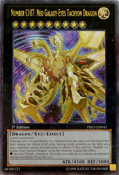 Number C107: Neo Galaxy-Eyes Tachyon Dragon [PRIO-EN041] Super Rare | Kessel Run Games Inc. 