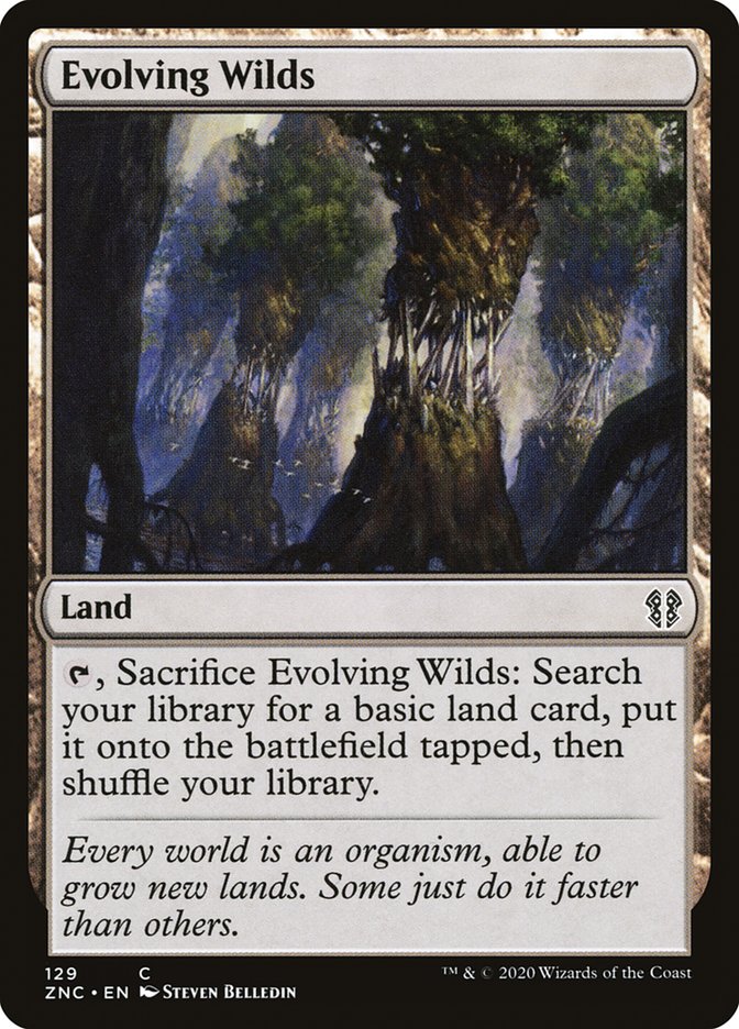 Evolving Wilds [Zendikar Rising Commander] | Kessel Run Games Inc. 