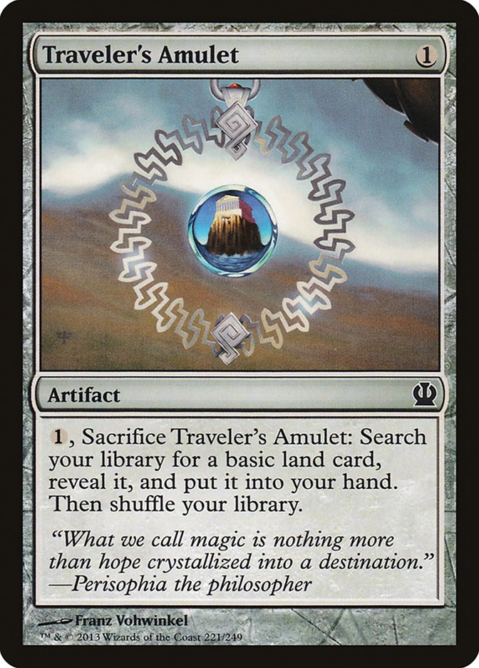 Traveler's Amulet [Theros] | Kessel Run Games Inc. 