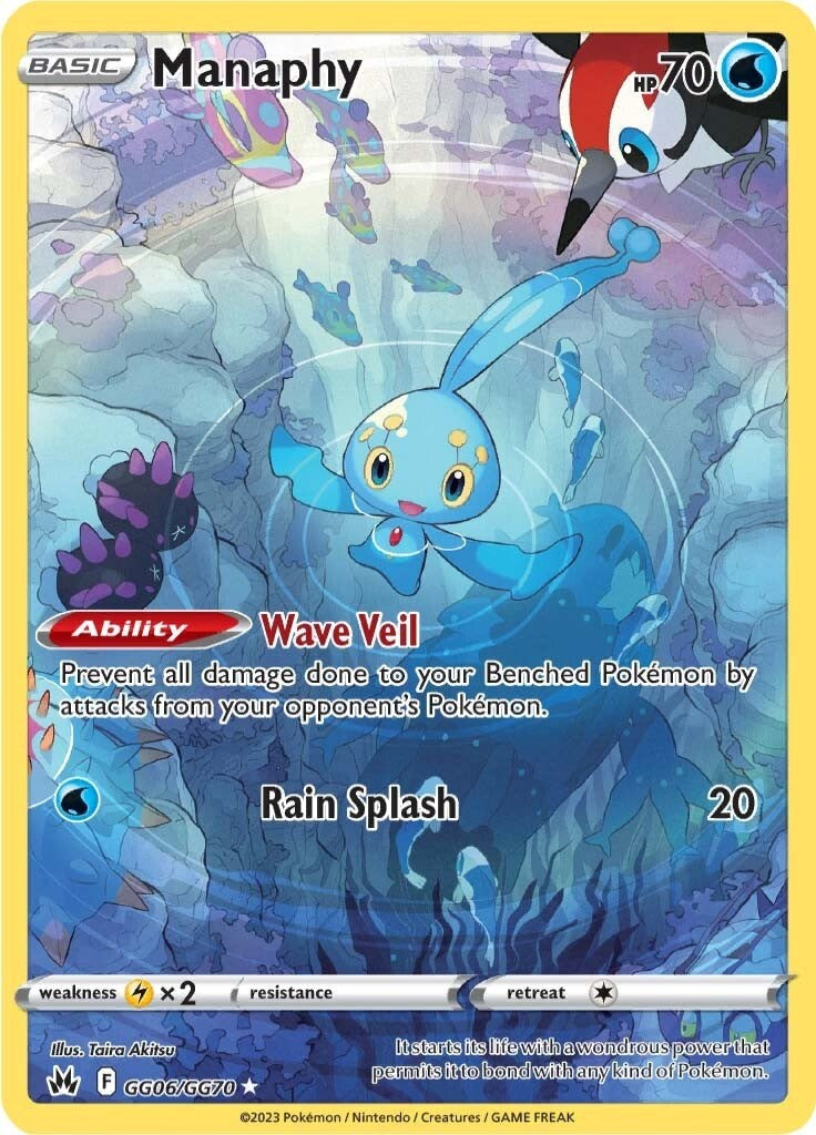 Manaphy (GG06/GG70) [Sword & Shield: Crown Zenith] | Kessel Run Games Inc. 