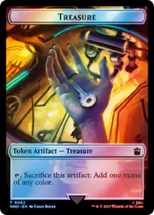 Copy // Treasure (0062) Double-Sided Token (Surge Foil) [Doctor Who Tokens] | Kessel Run Games Inc. 