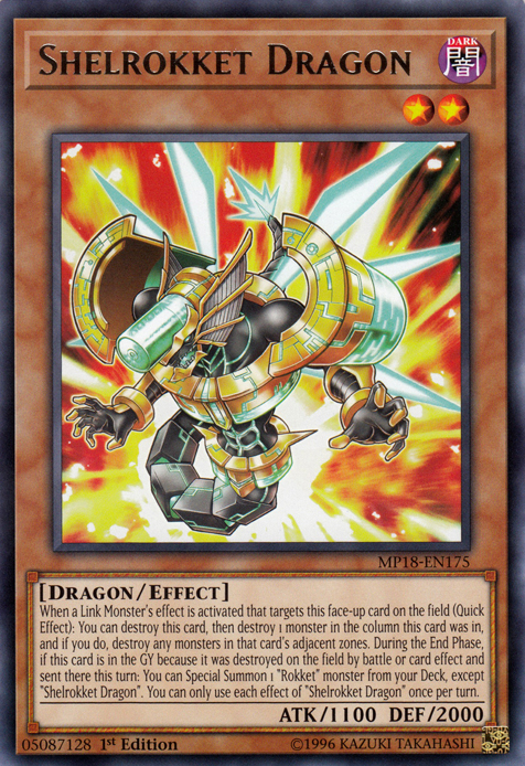 Shelrokket Dragon [MP18-EN175] Rare | Kessel Run Games Inc. 