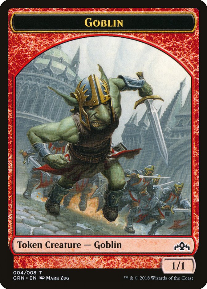 Goblin Token [Guilds of Ravnica Tokens] | Kessel Run Games Inc. 