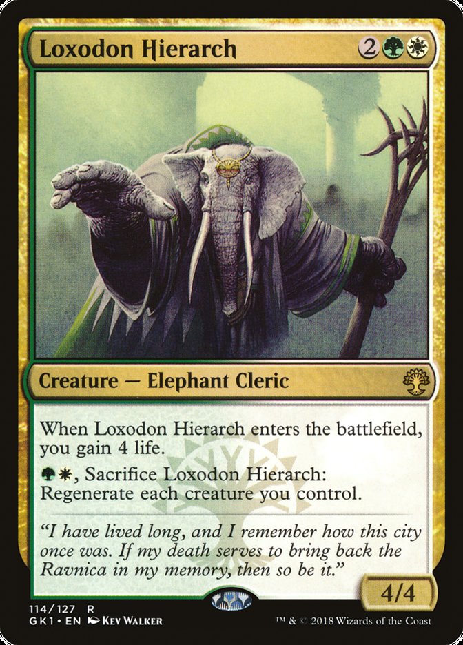 Loxodon Hierarch [Guilds of Ravnica Guild Kit] | Kessel Run Games Inc. 