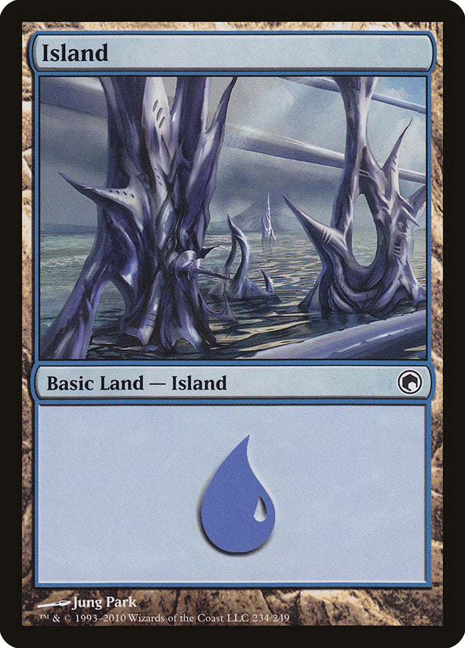 Island (234) [Scars of Mirrodin] | Kessel Run Games Inc. 