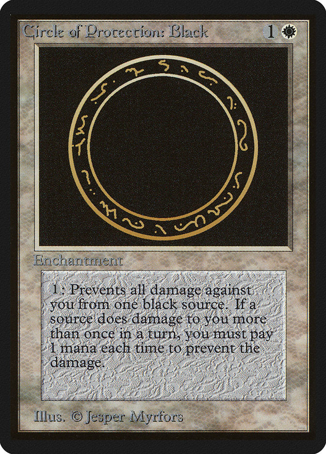 Circle of Protection: Black [Beta Edition] | Kessel Run Games Inc. 