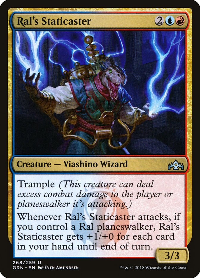 Ral's Staticaster [Guilds of Ravnica] | Kessel Run Games Inc. 