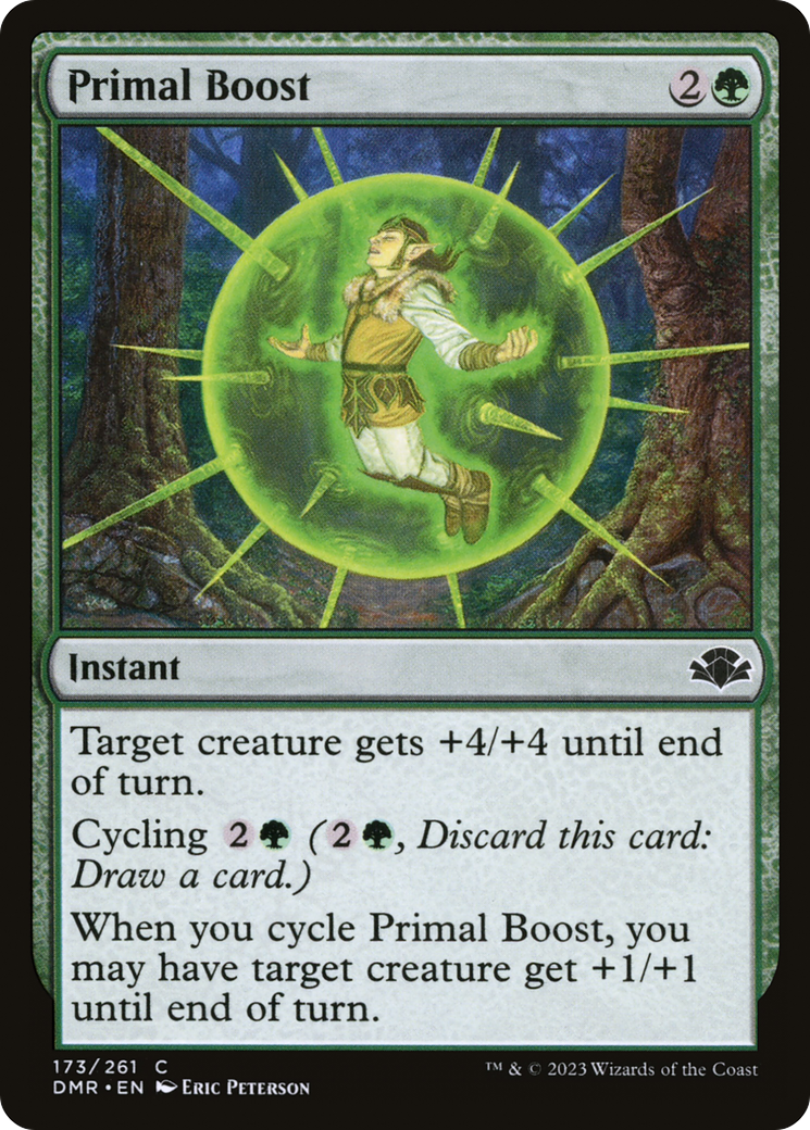 Primal Boost [Dominaria Remastered] | Kessel Run Games Inc. 