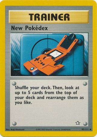 New Pokedex (95/111) [Neo Genesis Unlimited] | Kessel Run Games Inc. 