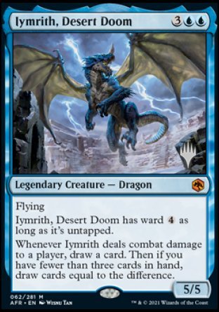 Iymrith, Desert Doom (Promo Pack) [Dungeons & Dragons: Adventures in the Forgotten Realms Promos] | Kessel Run Games Inc. 