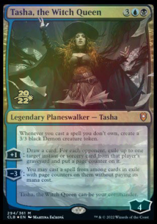 Tasha, the Witch Queen [Commander Legends: Battle for Baldur's Gate Prerelease Promos] | Kessel Run Games Inc. 