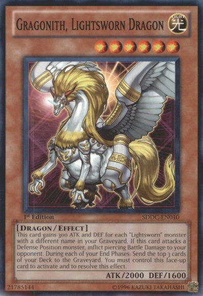 Gragonith, Lightsworn Dragon [SDDC-EN010] Common | Kessel Run Games Inc. 