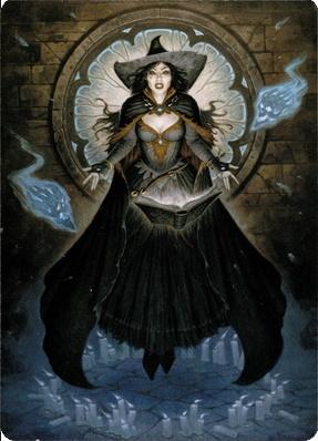 Tasha, the Witch Queen Art Card (76) [Commander Legends: Battle for Baldur's Gate Art Series] | Kessel Run Games Inc. 