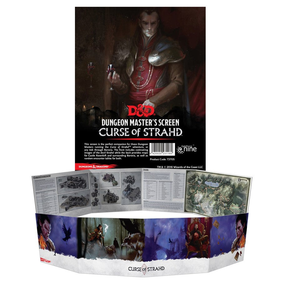 Curse of Strahd DM Screen | Kessel Run Games Inc. 