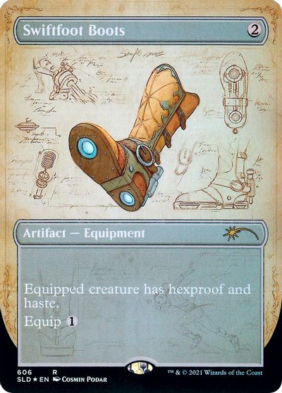 Swiftfoot Boots (Blueprint) [Secret Lair Drop Promos] | Kessel Run Games Inc. 
