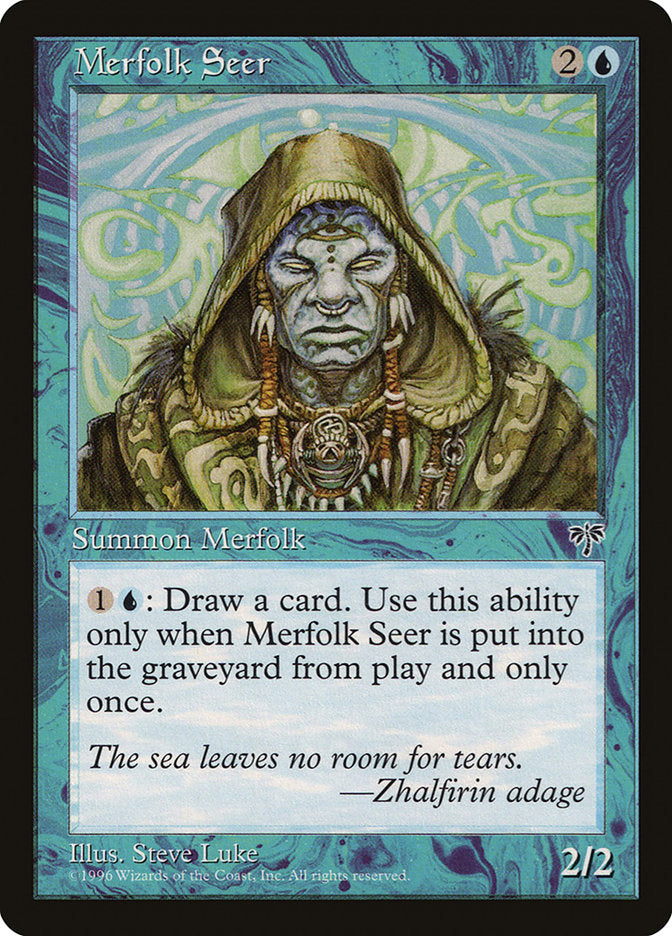 Merfolk Seer [Mirage] | Kessel Run Games Inc. 