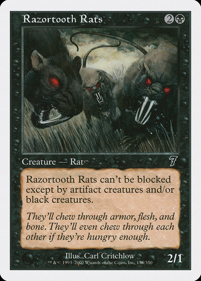 Razortooth Rats [Seventh Edition] | Kessel Run Games Inc. 