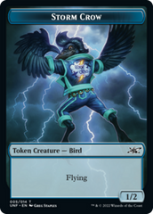 Cat // Storm Crow Double-Sided Token [Unfinity Tokens] | Kessel Run Games Inc. 