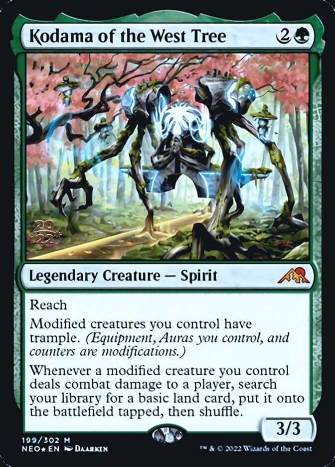 Kodama of the West Tree [Kamigawa: Neon Dynasty Prerelease Promos] | Kessel Run Games Inc. 